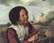 弗朗斯 哈尔斯 : Fisher Girl